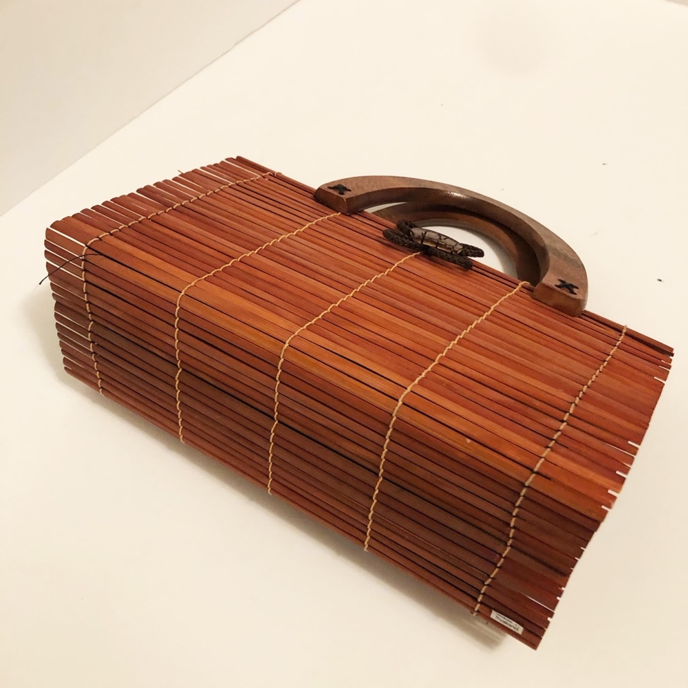 Mini Straw Handbag - Picture 3 of 4